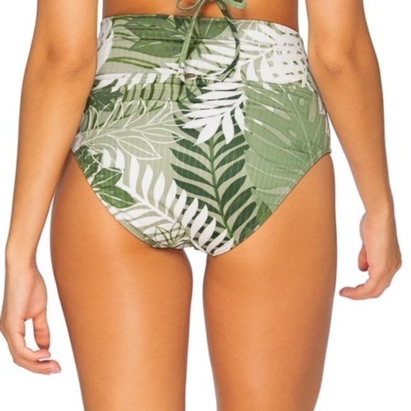 14 • Sunsets • Palm Grove Hannah High Waist Bikini Bottoms - Picture 5 of 12